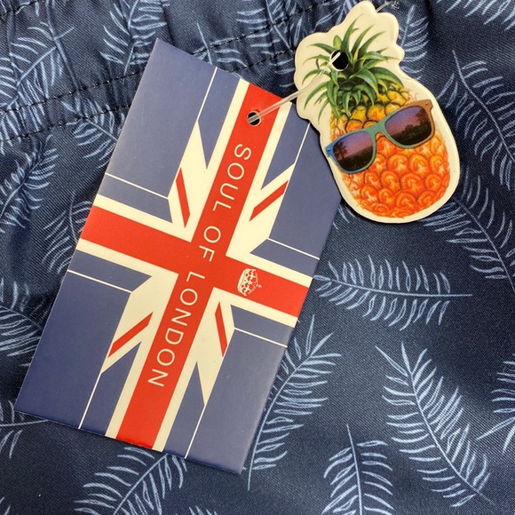 Soul of London Swim Trunks Men's Medium NWT - Picture 4 of 7